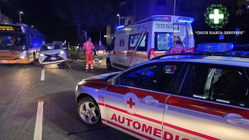 Albaro, uomo di settantanove anni investito per due volte in strada: è in gravi condizioni Albaro, uomo di settantanove anni investito per due volte in strada: è in gravi condizioni