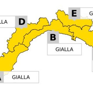 Maltempo in Liguria, scattata l'allerta gialla per temporali