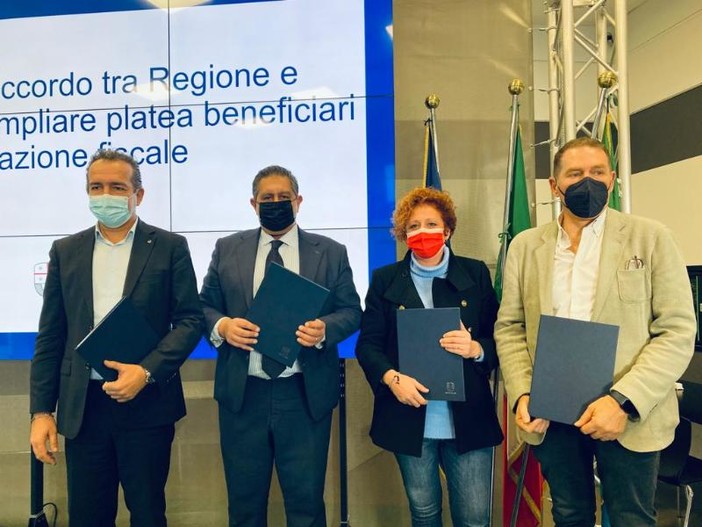 Firmato con i sindacati l’accordo regionale sul fisco