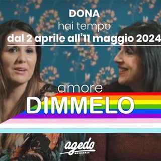 ‘Amore dimmelo’, AGEDO lancia il crowdfunding per realizzare un video e far conoscere l’associazione