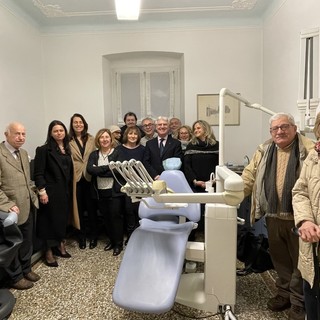 Inaugurato il nuovo ambulatorio solidale della Alef o.d.v, in via Casaregis