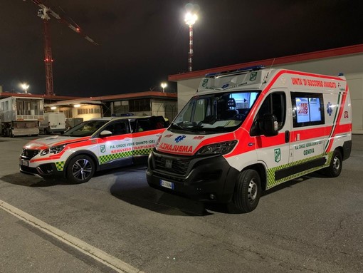 Viaggio del cuore della Croce Verde di Quinto, trasportati due organi a Milano e Ancona
