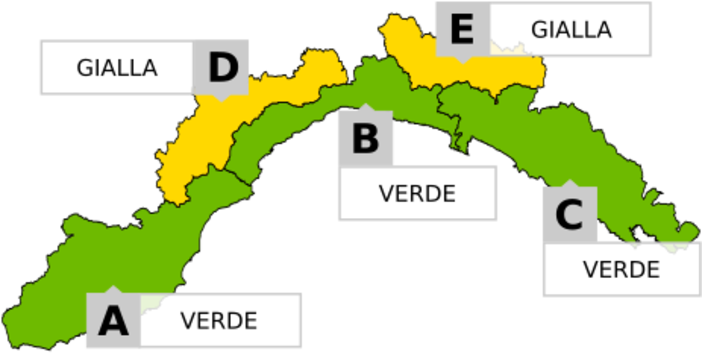 Allerta meteo neve: fiocchi di neve dalle 14,00 di oggi in Val Bormida