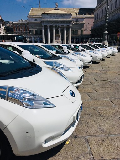 Dieci auto a emissioni zero nella flotta Genova Car Sharing