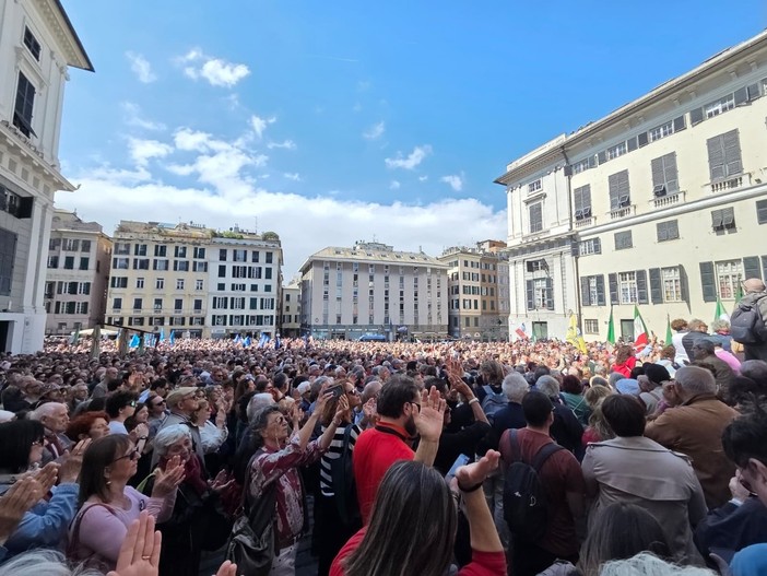 25 Aprile, la sindaca Salis: “L’antifascismo non è anacronistico”