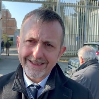 Il sottosegretario alla Giustizia Andrea Delmastro in visita in Liguria
