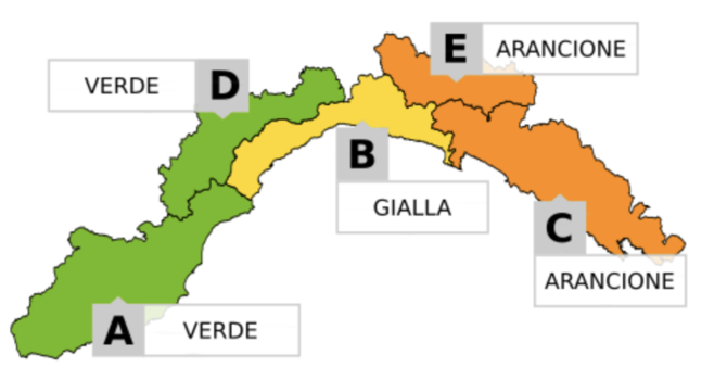 Maltempo in arrivo sulla Liguria, scatta l’allerta arancione per temporali nel Levante Maltempo in arrivo sulla Liguria, scatta l’allerta arancione per temporali nel Levante