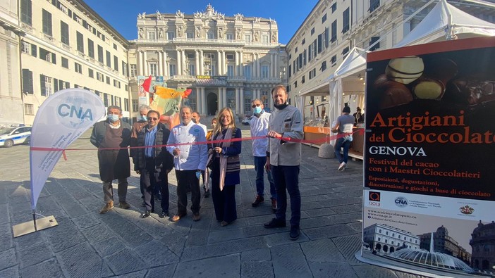 'Artigiani del cioccolato': l'evento torna in Piazza Matteotti a Genova dal 19 al 21 novembre