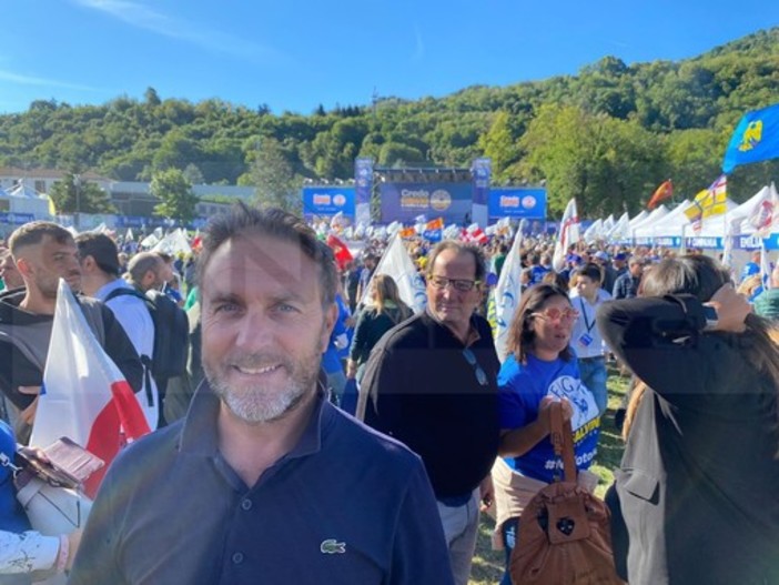 Il vice Presidente della Regione Piana a Pontida: "Siamo un partito nazionale grazie al lavoro di Salvini" (Video)