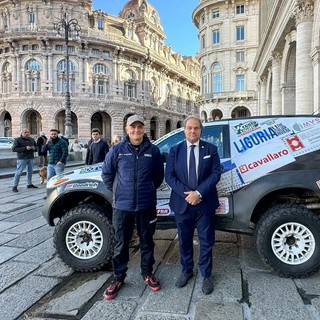 Presentata la vettura sponsorizzata dalla Regione che parteciperà alla prossima Dakar