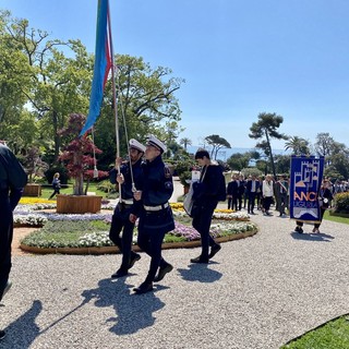 Euroflora, i "non ti scordar di me" dell'aiuola Anci celebrano i 100 anni del milite ignoto