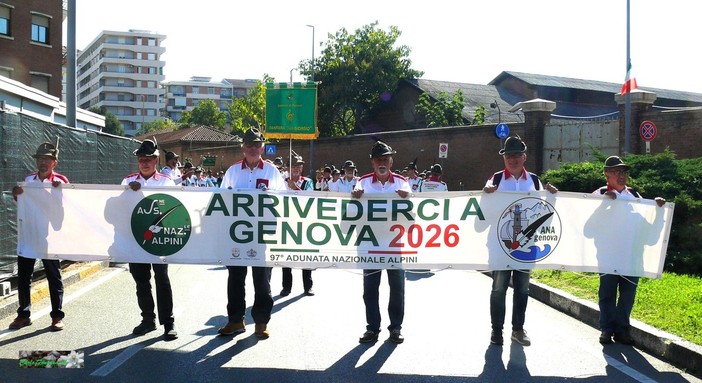 Foto dal gruppo Alpini Alta Val d'Aveto (Facebook)