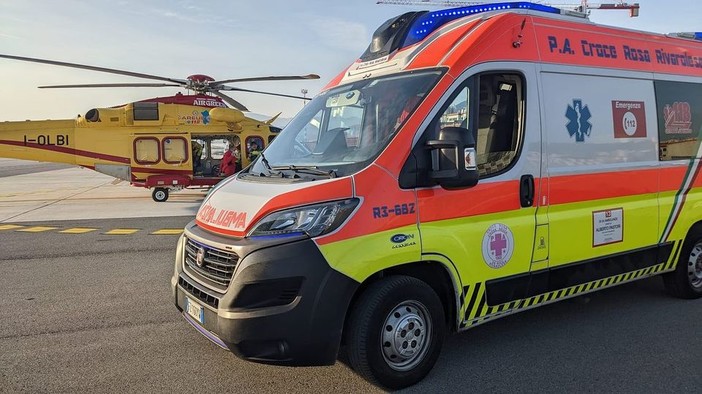 Dalla Sardegna al Gaslini, bambino 'accolto' da un'ambulanza della Croce Rosa Rivarolese