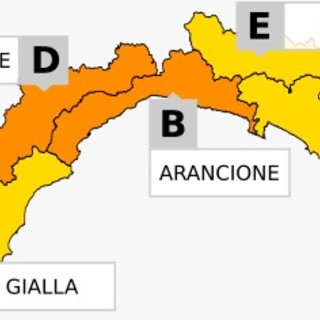 Nuova allerta meteo di Arpal: arancione su Levante Savonese e Val Bormida, invariata altrove