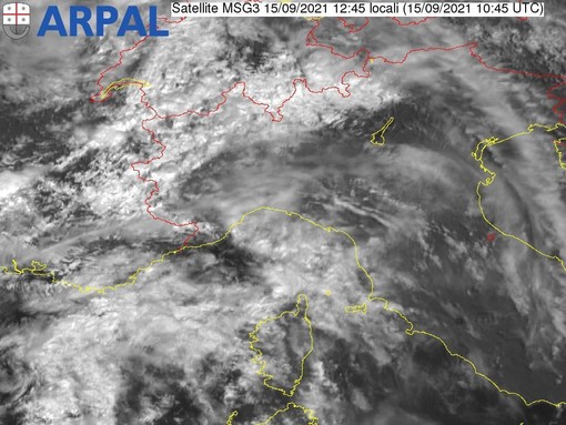 Maltempo in Liguria, domani (16 settembre) allerta meteo per temporali