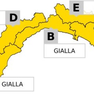 Ancora maltempo in Liguria: sabato 3 settembre allerta gialla per temporali