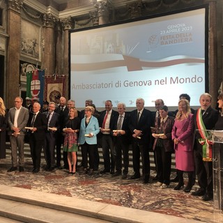Festa della Bandiera, chi sono i 17 nuovi Ambasciatori di Genova nel mondo