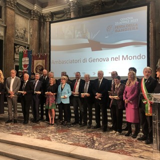 Festa della Bandiera, chi sono i 17 nuovi Ambasciatori di Genova nel mondo