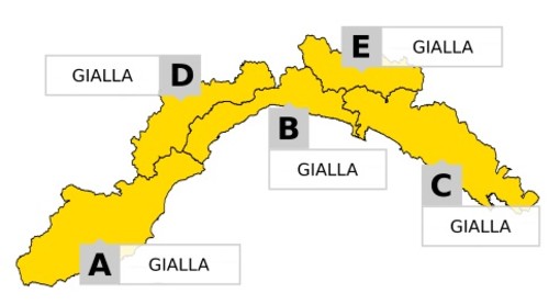 Nuova ondata di maltempo, allerta gialla per temporali: le previsioni di Arpal Nuova ondata di maltempo, allerta gialla per temporali: le previsioni di Arpal