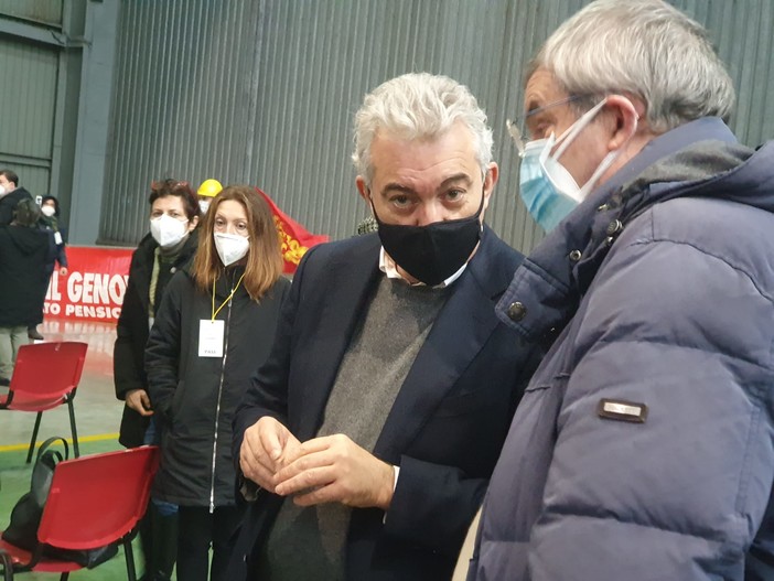 Arcuri a Genova: "Vaccini unico sistema per tornare alla normalità, stiamo reclamando con i produttori per i ritardi"