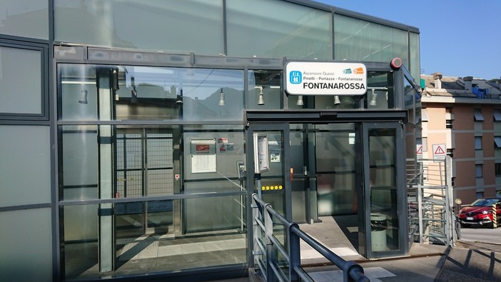 L’ascensore di Quezzi torna in servizio: ripartono i collegamenti tra via Pinetti e via Fontanarossa