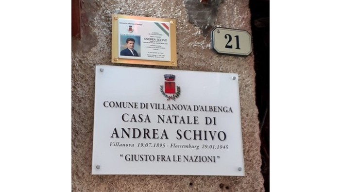 Villanova d’Albenga, gli ideali e il coraggio di Andrea Schivo, l’importanza di ricordare l’“Uomo Giusto tra le Nazioni” Villanova d’Albenga, gli ideali e il coraggio di Andrea Schivo, l’importanza di ricordare l’“Uomo Giusto tra le Nazioni”
