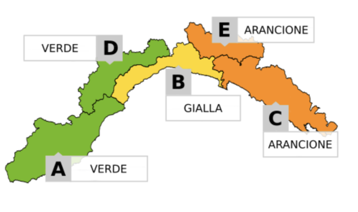 Maltempo in arrivo sulla Liguria, scatta l’allerta arancione per temporali nel Levante Maltempo in arrivo sulla Liguria, scatta l’allerta arancione per temporali nel Levante