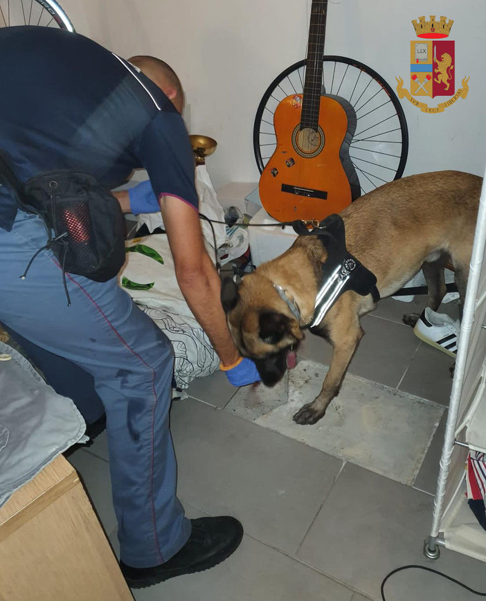 Traffico sostanze stupefacenti, doppio arresto della polizia a Prè