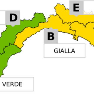 Maltempo, allerta gialla per temporali sul centro-levante della Liguria