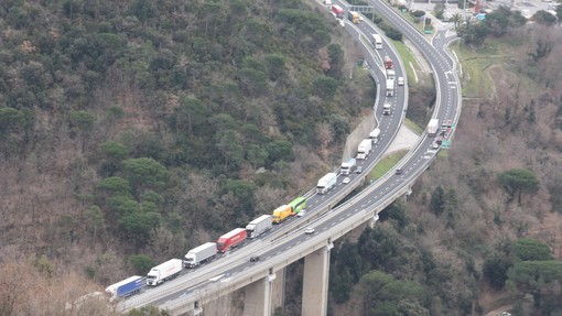 Incidente sulla A10, riaperto il traffico autostradale tra Finale e Borghetto