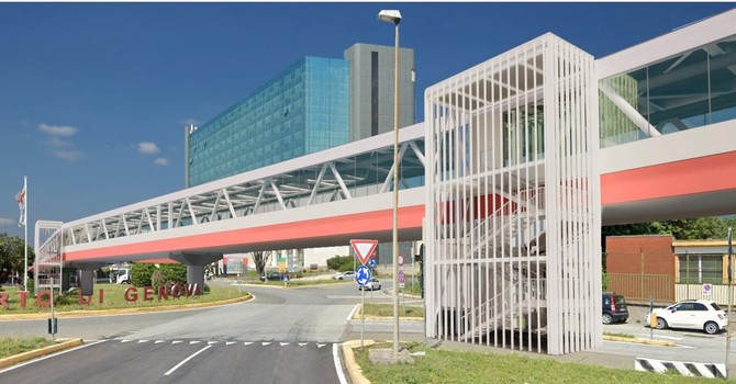 Salvini: "Il collegamento tra l'aeroporto di Genova e la nuova stazione di Sestri Ponente resta strategico"