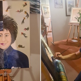 “Rivoluzionarie: sogni e opportunità”, in un dipinto di Antonella Provaggi, Masha e Samantha, due donne della nostra epoca