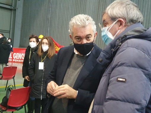 Arcuri a Genova: "Vaccini unico sistema per tornare alla normalità, stiamo reclamando con i produttori per i ritardi"