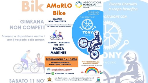 Tutti in bici per le cure palliative pediatriche con 'AMaRLO Bike' Tutti in bici per le cure palliative pediatriche con 'AMaRLO Bike'