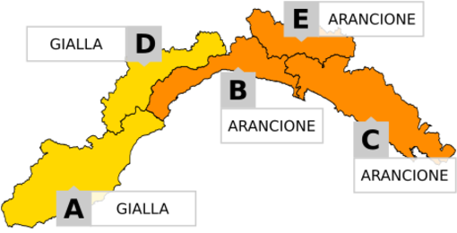 Maltempo, tornano i temporali in Liguria, su Genova allerta arancione dalle 6 alle 15 di domani