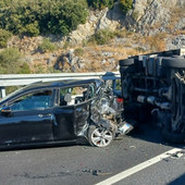 Incidente mortale sulla A10, la vittima è il 78enne genovese Corrado Accame Incidente mortale sulla A10, la vittima è il 78enne genovese Corrado Accame