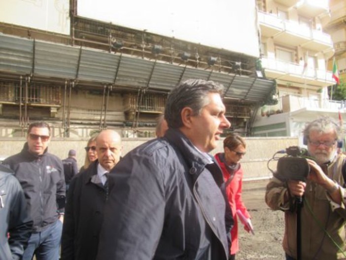 Toti nel Tigullio: "Chiederemo lo stato di emergenza e di calamità"