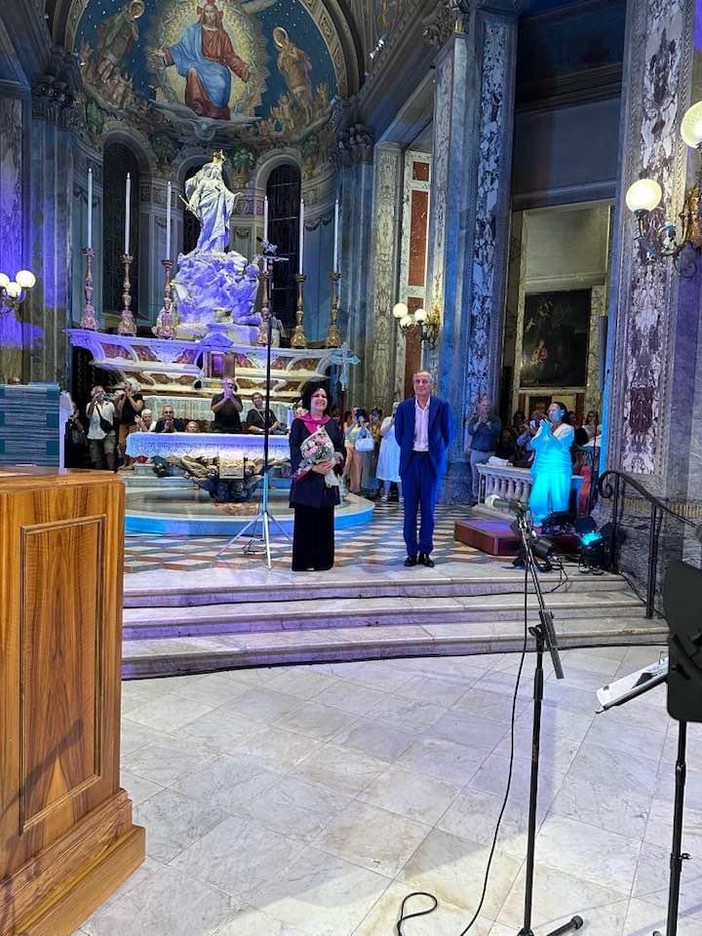 Tutto esaurito per il concerto di Antonella Ruggiero e Fausto Caporali a Rapallo Tutto esaurito per il concerto di Antonella Ruggiero e Fausto Caporali a Rapallo