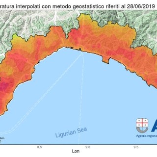 Anche oggi l'Arpal ha diffuso l'allerta per il caldo: a Genova la temperatura più elevata