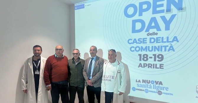 Sanità, grande successo per gli Open Day nelle Case della Comunità: oltre 2.800 accessi in Liguria