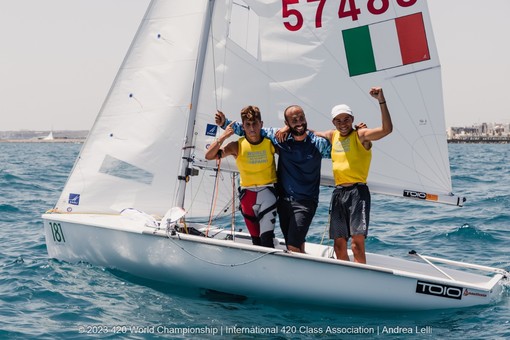 Alessio Cindolo e Marco Dogliotti campioni del mondo della Classe 420