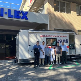 Hi-Lex Italy e Avis Chiavari rilanciano la raccolta aziendale di sangue