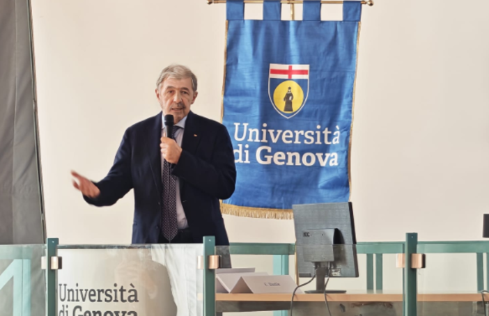 Il presidente di Regione Liguria Marco Bucci inaugura all'Albergo dei Poveri il XIV Convegno nazionale dei professori di Diritto Penale