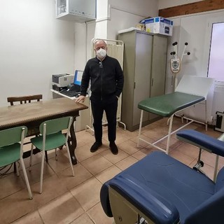 Il sindaco di Fontanigorda Bruno Franceschi