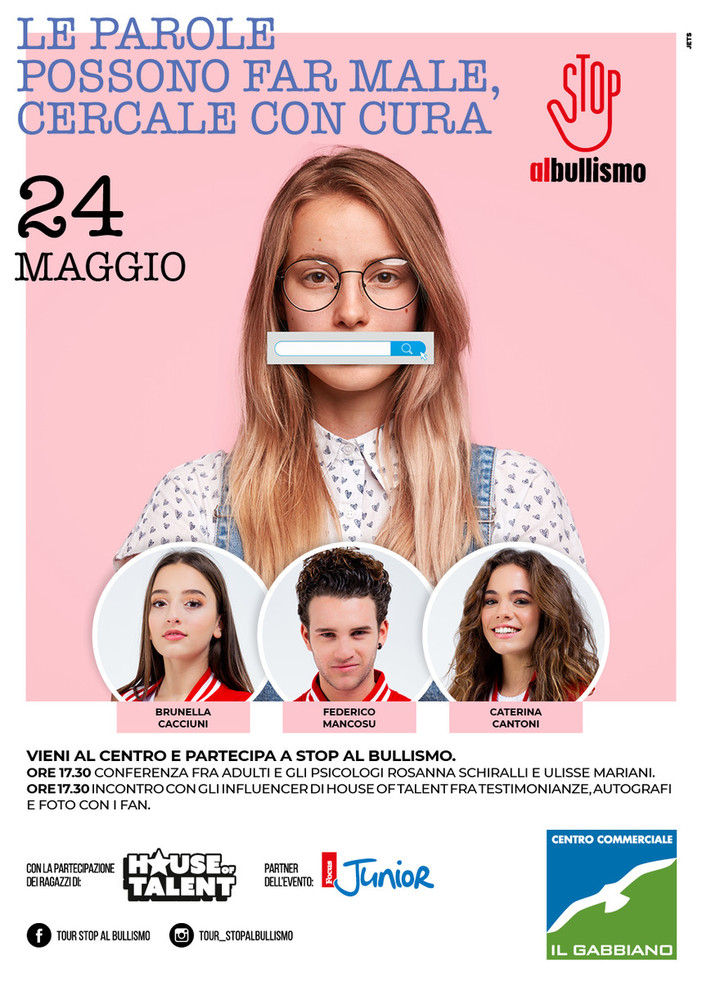 300 bambini al Gabbiano: le parole possono far male, ma il bullismo si può fermare