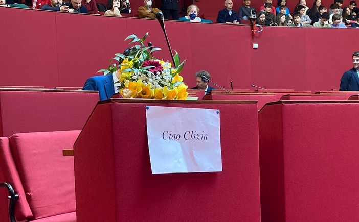 'Ciao Clizia', il consiglio comunale ricorda Clizia Nicolella 'Ciao Clizia', il consiglio comunale ricorda Clizia Nicolella