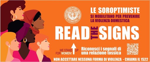 “Read the Signs: riconosci i segnali di una relazione tossica”, giovedì un convegno per prevenire la violenza domestica