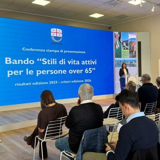 Regione Liguria presenta il nuovo bando per l'attività sportiva della popolazione over 65