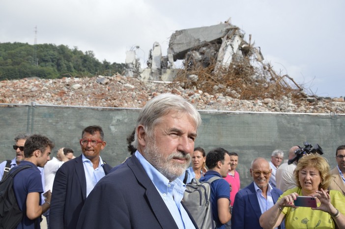 Detriti del Morandi: ok a piano alternativo per lo smaltimento