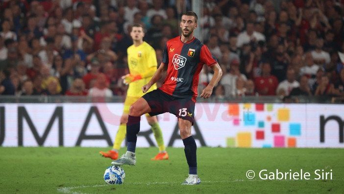 Mattia Bani: la sua presenza al centro della retroguardia rossoblù resta in forte dubbio per il Modena (foto Gabriele Siri) Mattia Bani: la sua presenza al centro della retroguardia rossoblù resta in forte dubbio per il Modena (foto Gabriele Siri)